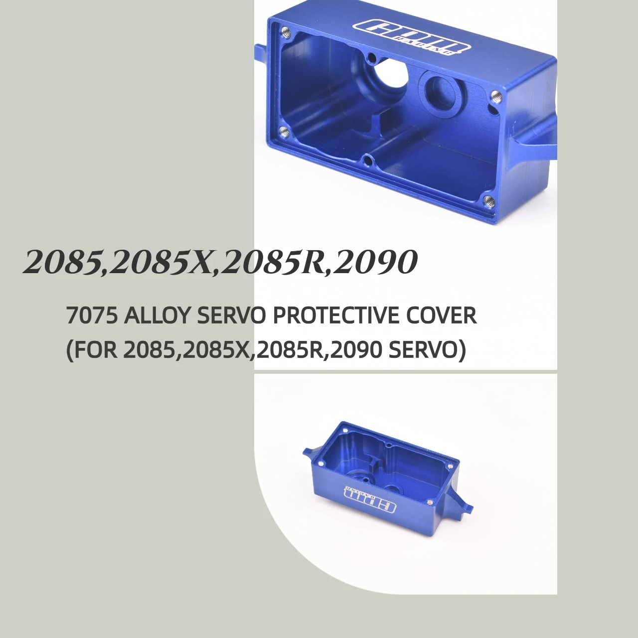 

GPM 7075 Alloy Servo Protective Cover For TRAXXAS 1/5 X-Maxx,1/6 XRT,1/10 Maxx 1.0/2.0, 1/8 Maxx Slash