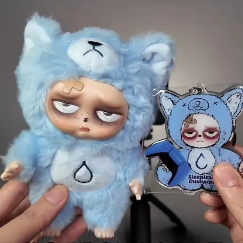 Lalka Niespokojny Grumpi Blind Box Śliczna Lalka Bez Sena Rampage Blind Box Zawieszka z Kreskówki Śliczna Lalka Kolekcjonerska Prezent Urodzinowy
