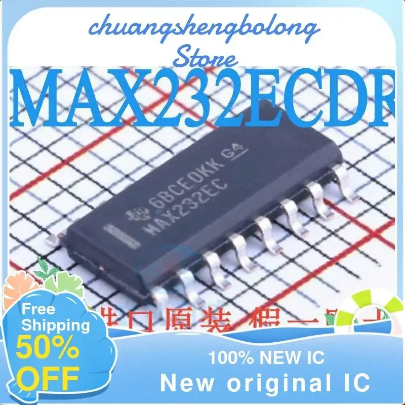 10PCs max232ecdr sop-16 new original IC