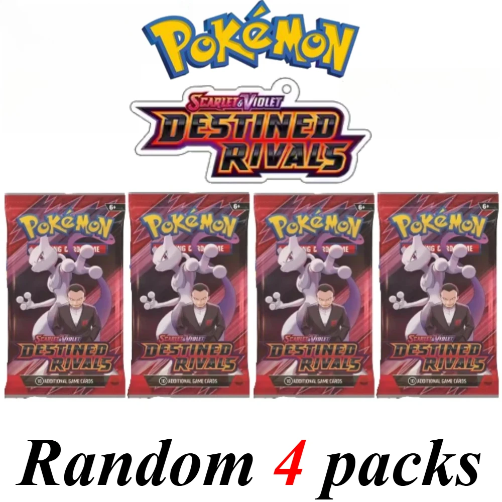 Pokémon Cards 9+1 Per Pack TCG Mega Evolution Phantasmal Flames Booster Box Trading Card Game Collection Set English Pokemon image 3