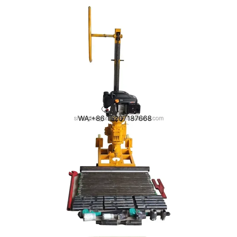 Wmwmnu for 20m Best Quality Portable Small Backpack Rotary Mining Exploration Geotechnical Core Sample Drill Rig