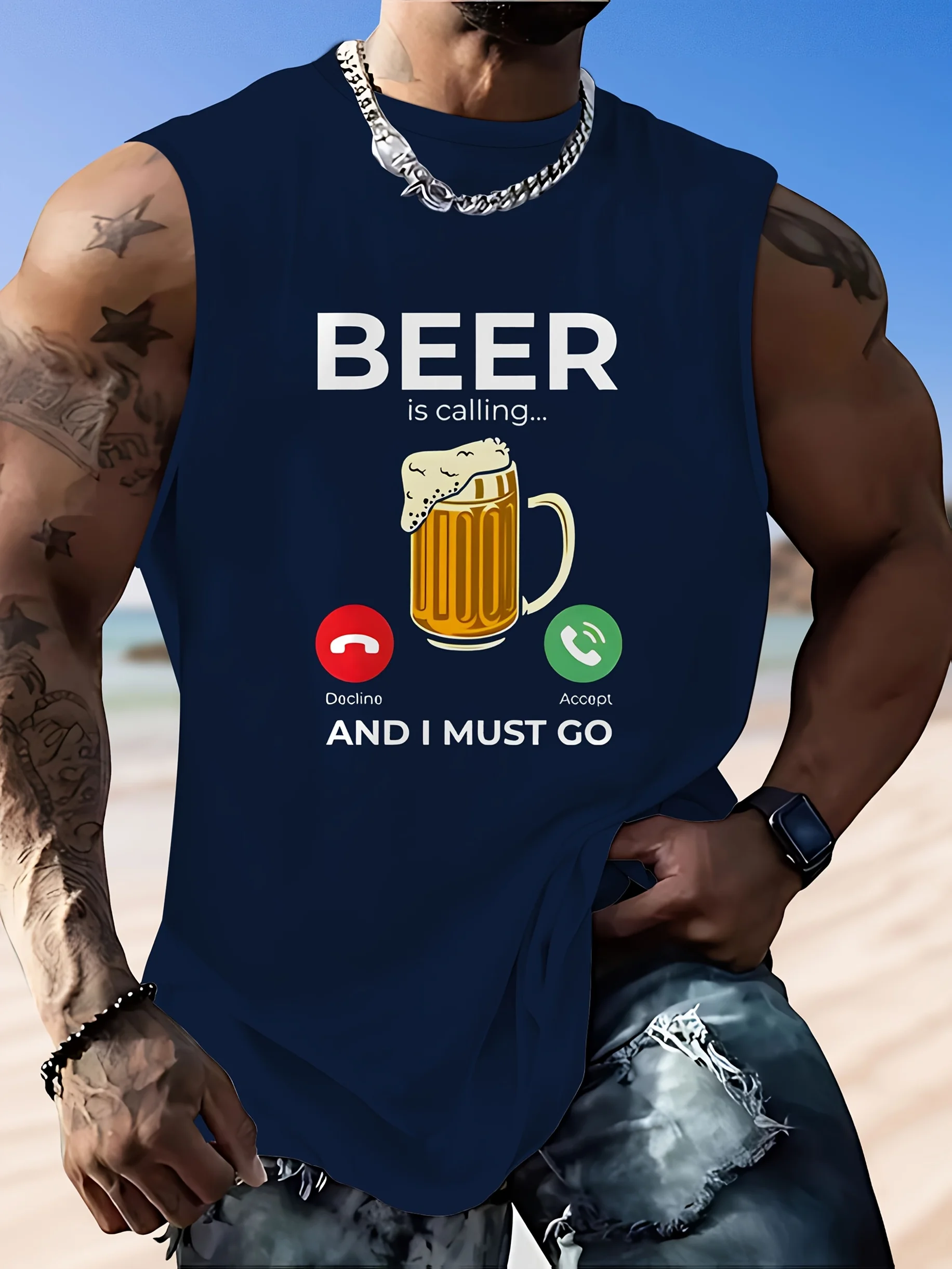 

Large-size men's casual trendy printed t-shirt