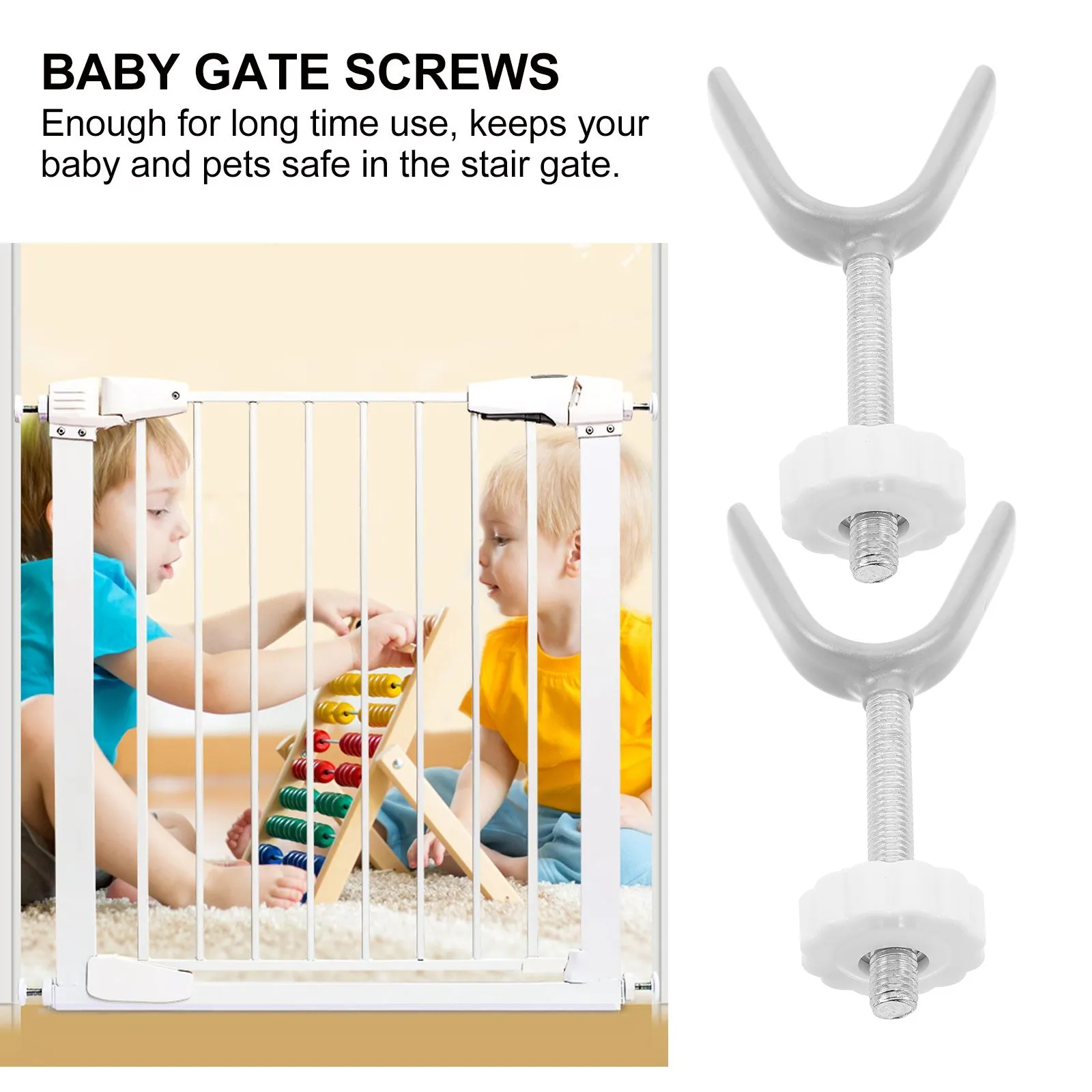 

Комплект из 4 усиленных болтов M10 для крепления ворот, Y-образные шпиндели для лестниц, фурнитура для ворот, аксессуары для защитных дверей