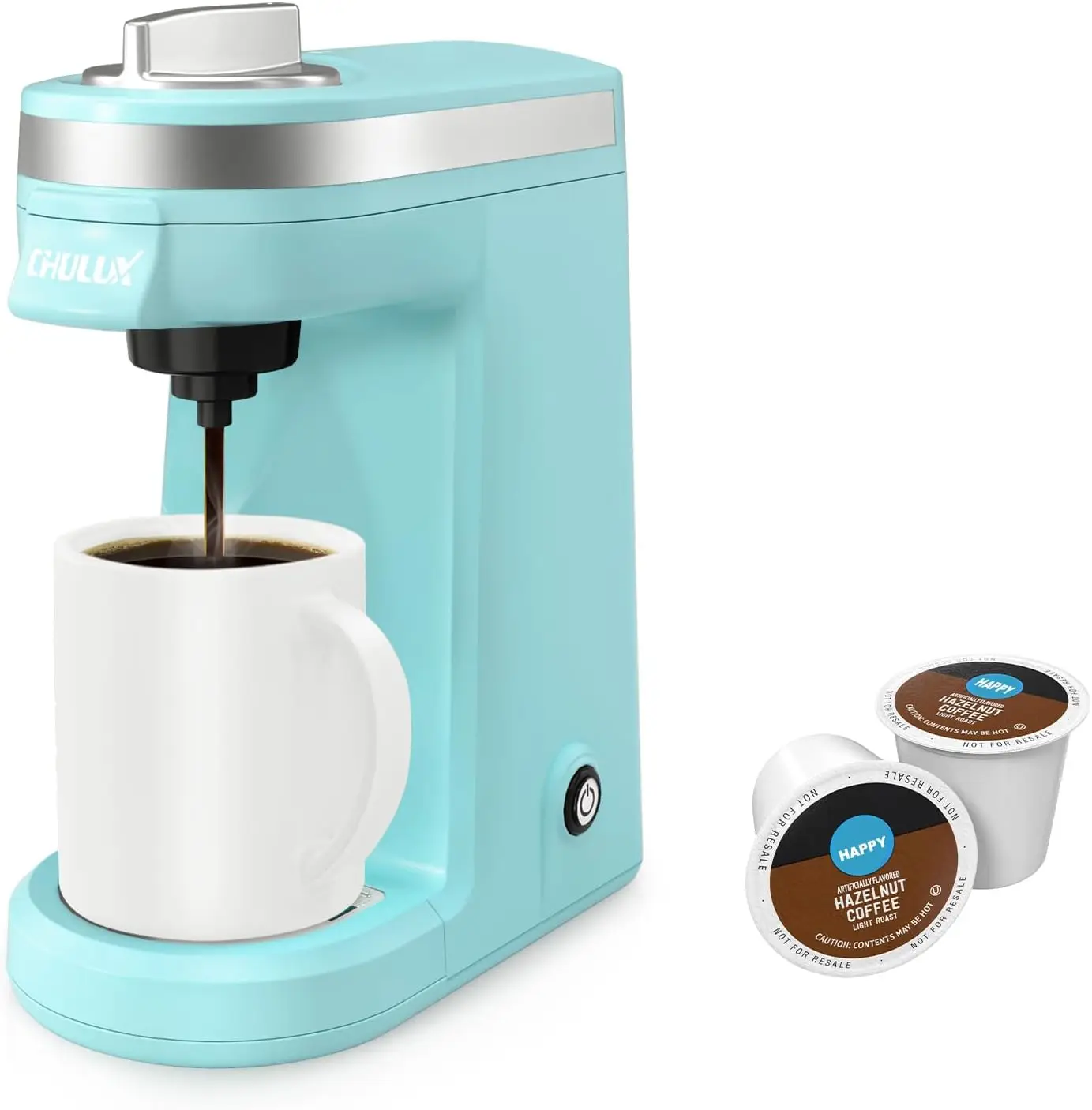 

Mini Coffee Maker for K Capsules, Single Serve Machine for One Cup Americano, Lightweight Pod Coffee