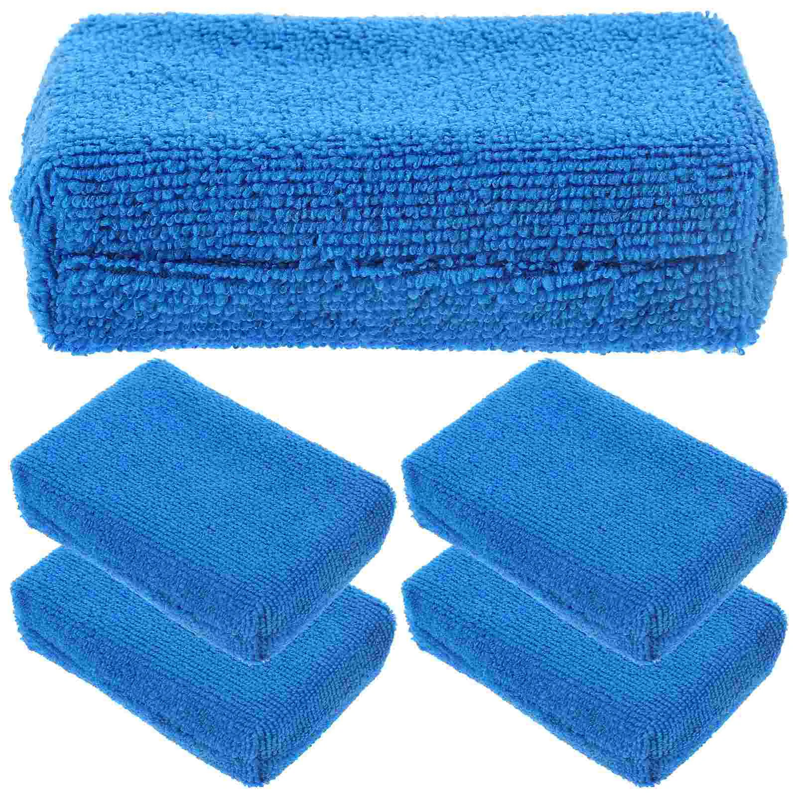 

5 шт. инструменты для ухода за автомобилем, полировальные подушечки, аппликатор для полировки детализации, автомобильное волокно, воск, полировка, полотенце для мытья