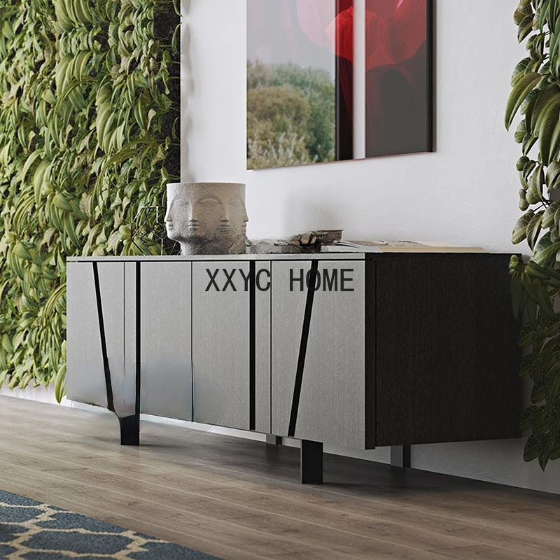 Nordic Sideboard Cabinet Personalized Creative Sideboard Simple Modern Tea Cabinet Entrance Customization