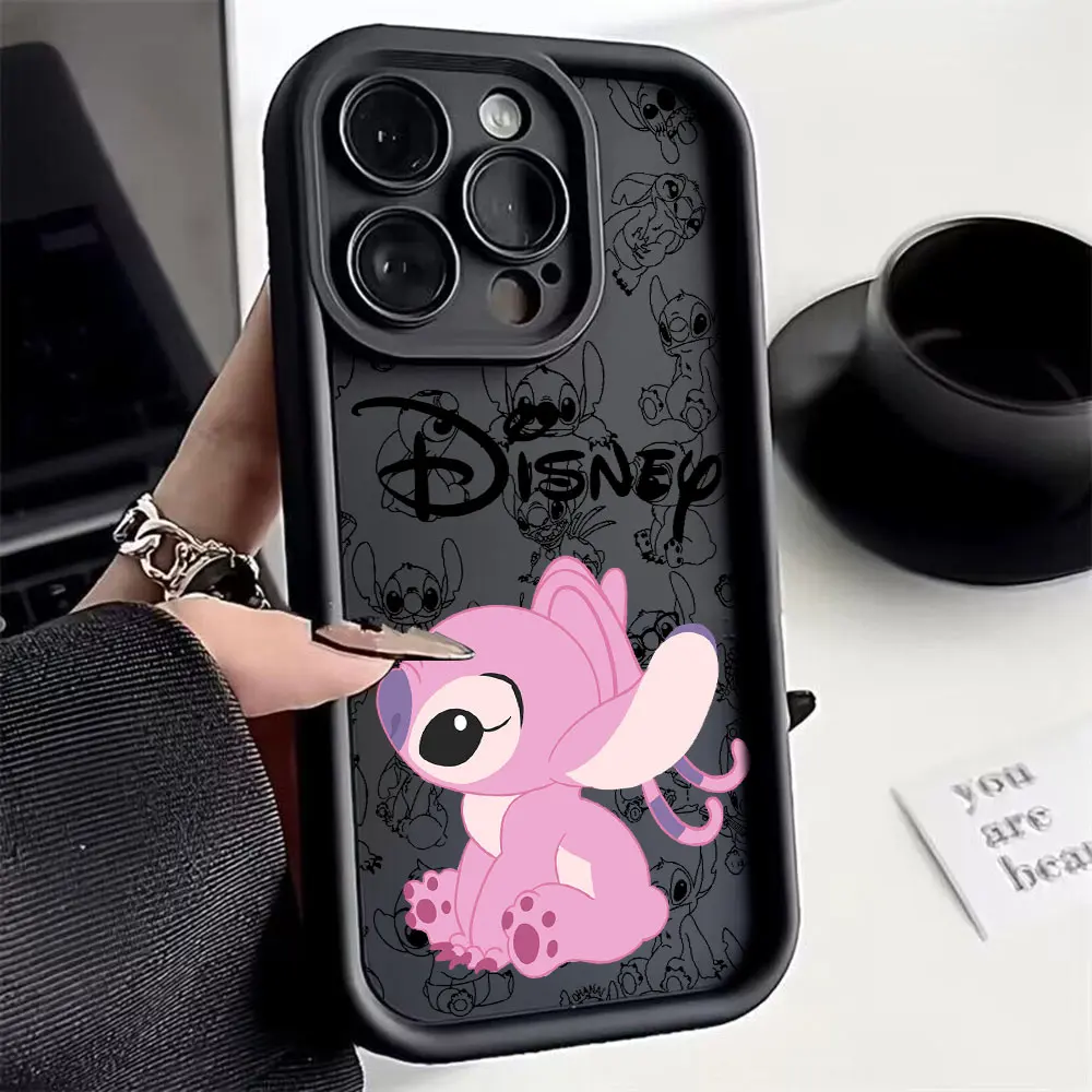 New Cute Cool Stitch Phone Case for Oppo A60 A3 A3X A98 A78 A58 A38 A57 A76 A17 A94 A74 A55 A54 A79 4G 5G Soft TPU Back Cover