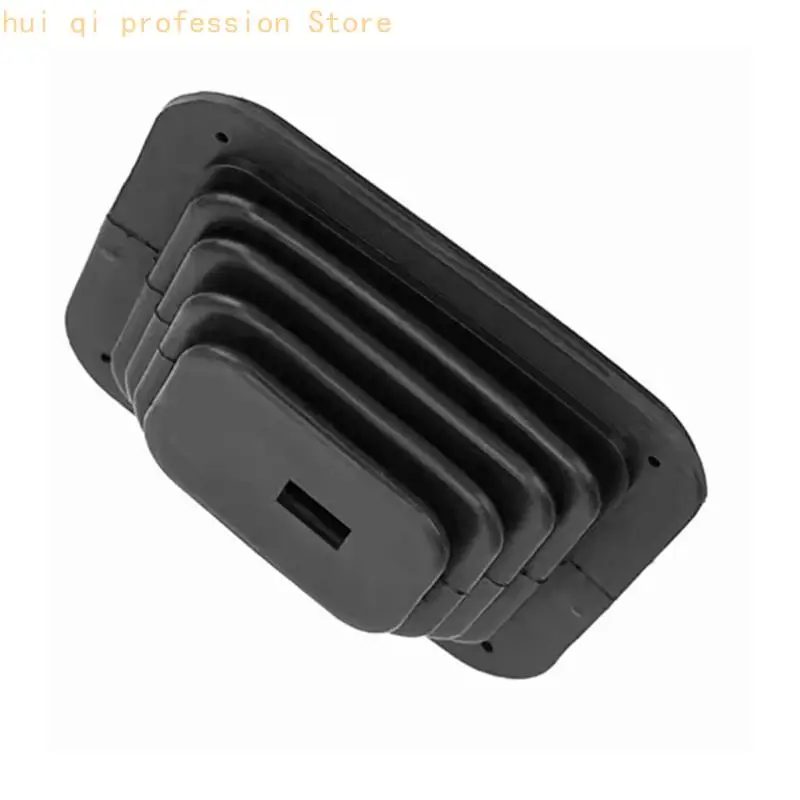 Konsolenöffnungs-Reparaturmanschette für GM350, Schalthebelabdeckung aus schwarzem Gummi mit Montagerahmen und Hardware-Set H8WE – Detail 4