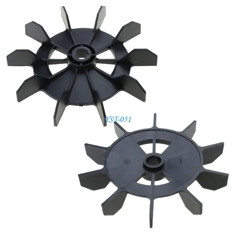 E15A Motor Cooling Fan Blade Plastic Material Fan Blade Air Compressor Fan Blade