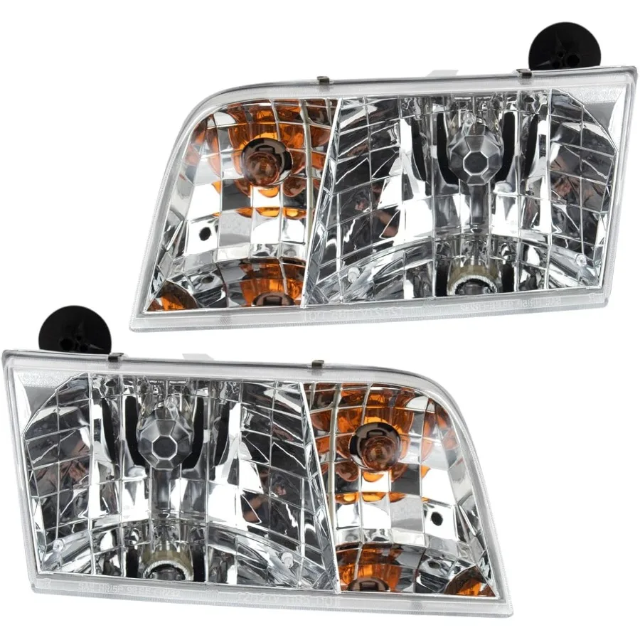 

Комплект фар в сборе из 2 предметов со стороны водителя и пассажира, совместимый с Crown Victoria 19982011, предназначенный для улучшенного Vis