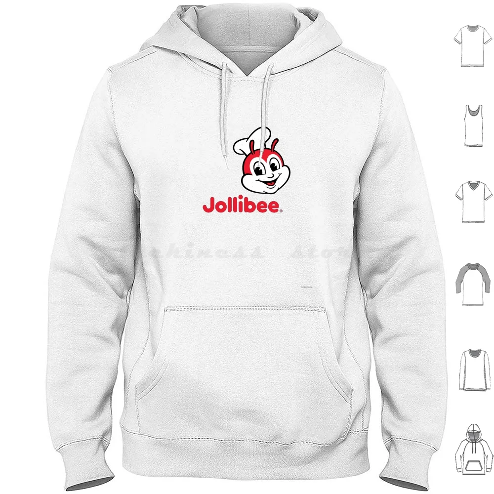 Jollibee Hoodie cotton Long Sleeve Jollibee Killa Manila Sick Filipino Love Lolas Adobo Cook In Philippines Pinoy Sun Code