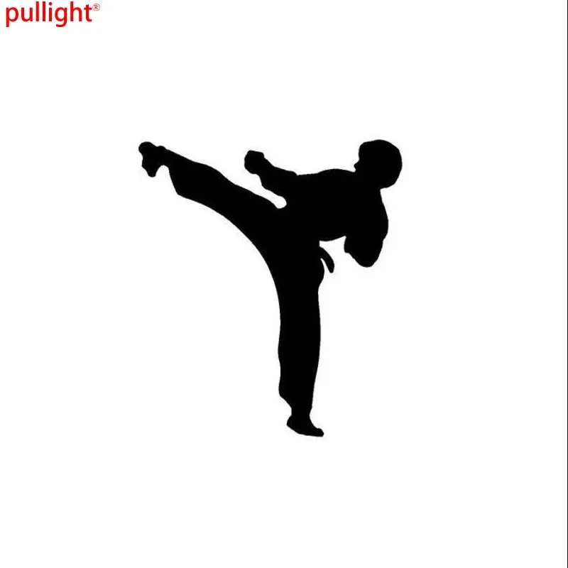 Personalized Karate Taekwondo Style Car Window Bumper Motorcycle Accessories Decoration Vinyl Scratch Resistant Stickers