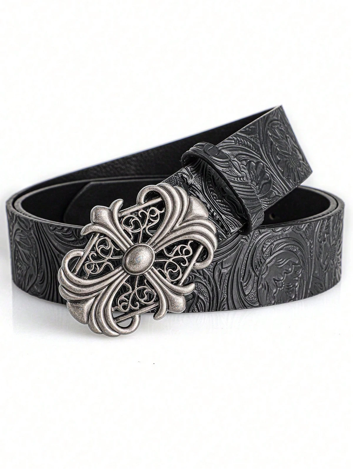 Retro herenriem Boheemse stijl - Mode gepersonaliseerde riem voor heren Dames Punk Rock Y2K-riemen - voor jeans, jurken en vrijetijdskleding - afbeelding 2