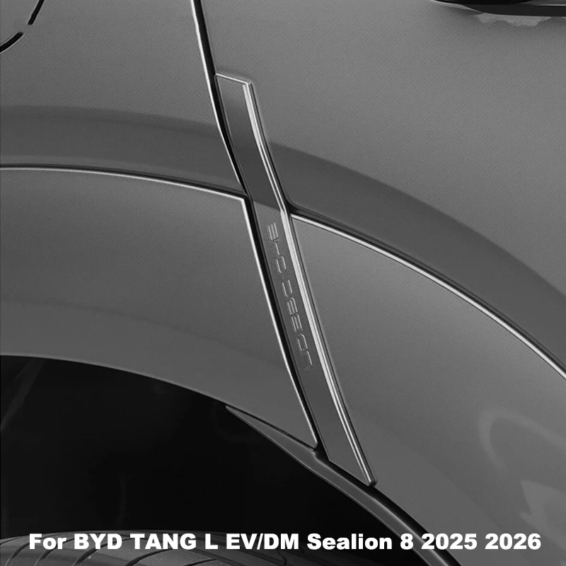 For BYD TANG L EV/DM Sealion 8 2025 2026 Door Protector Strip Anti-Collision Door Side Edge Protection Sticker Guard Accessories