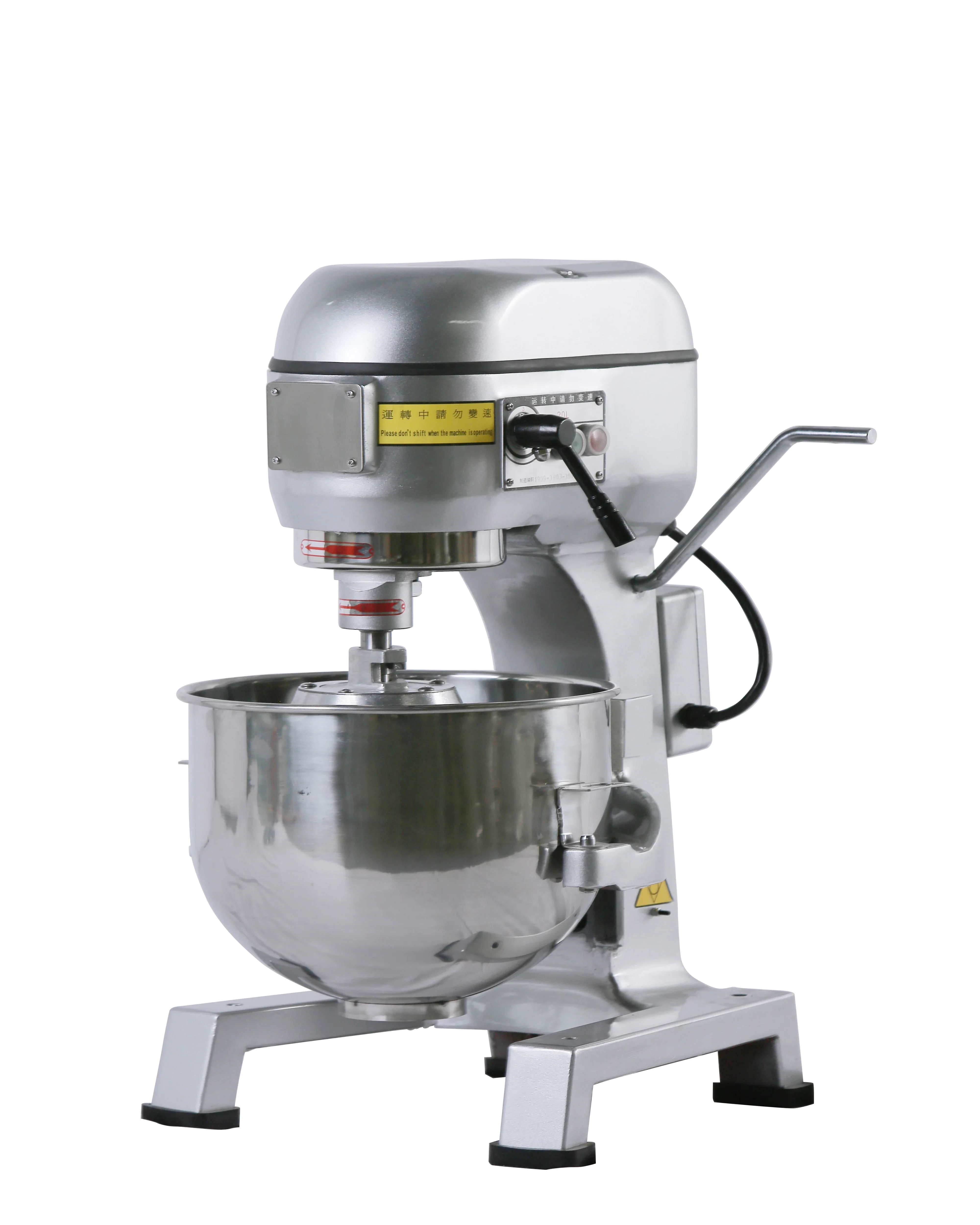 60 Litre Three Speed Control Electric Stainless Steel Large Cake Mixers/dough Mixer Kneader/food Mixer for Sale