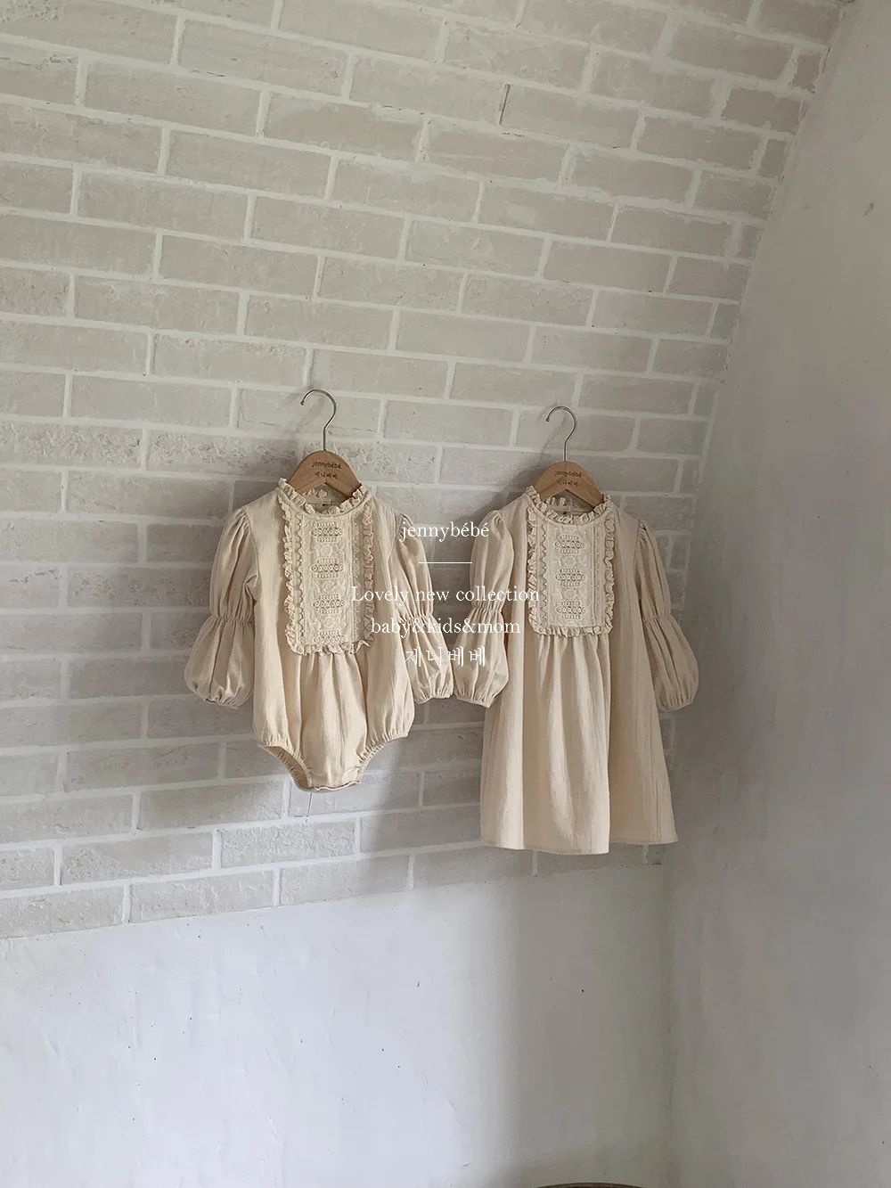 

Autumn Winter Floral Dress Girl Long-sleeved Soft Warm Cotton Dress Baby Girl Bodysuit Sisters Look Clothes Birthday Clothes