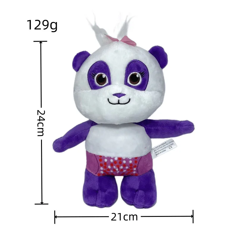 24-30cm Word Party Lulu Bailey Franny Kip Panda Elephant Wallaby Soft Stuffed Animals Kids Birthday Gifts