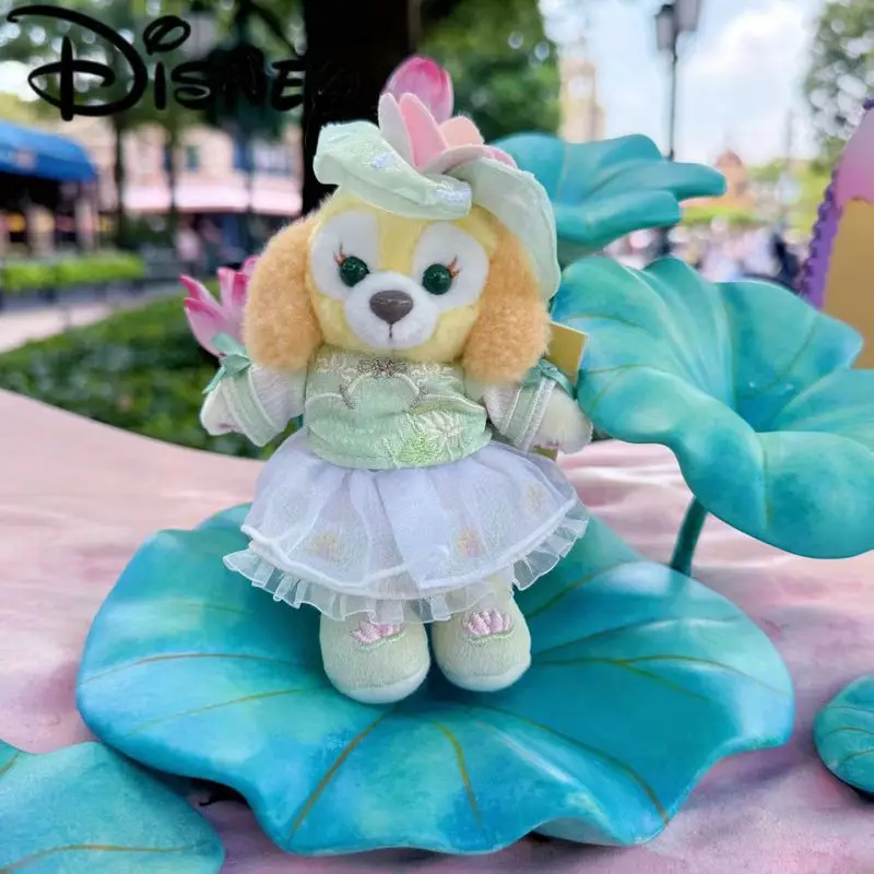 디즈니 2025 중추절 꽃 꿈 시리즈 LinaBell StellaLou 플러시 키 체인 펜던트 가방 배낭 장식 어린이 선물