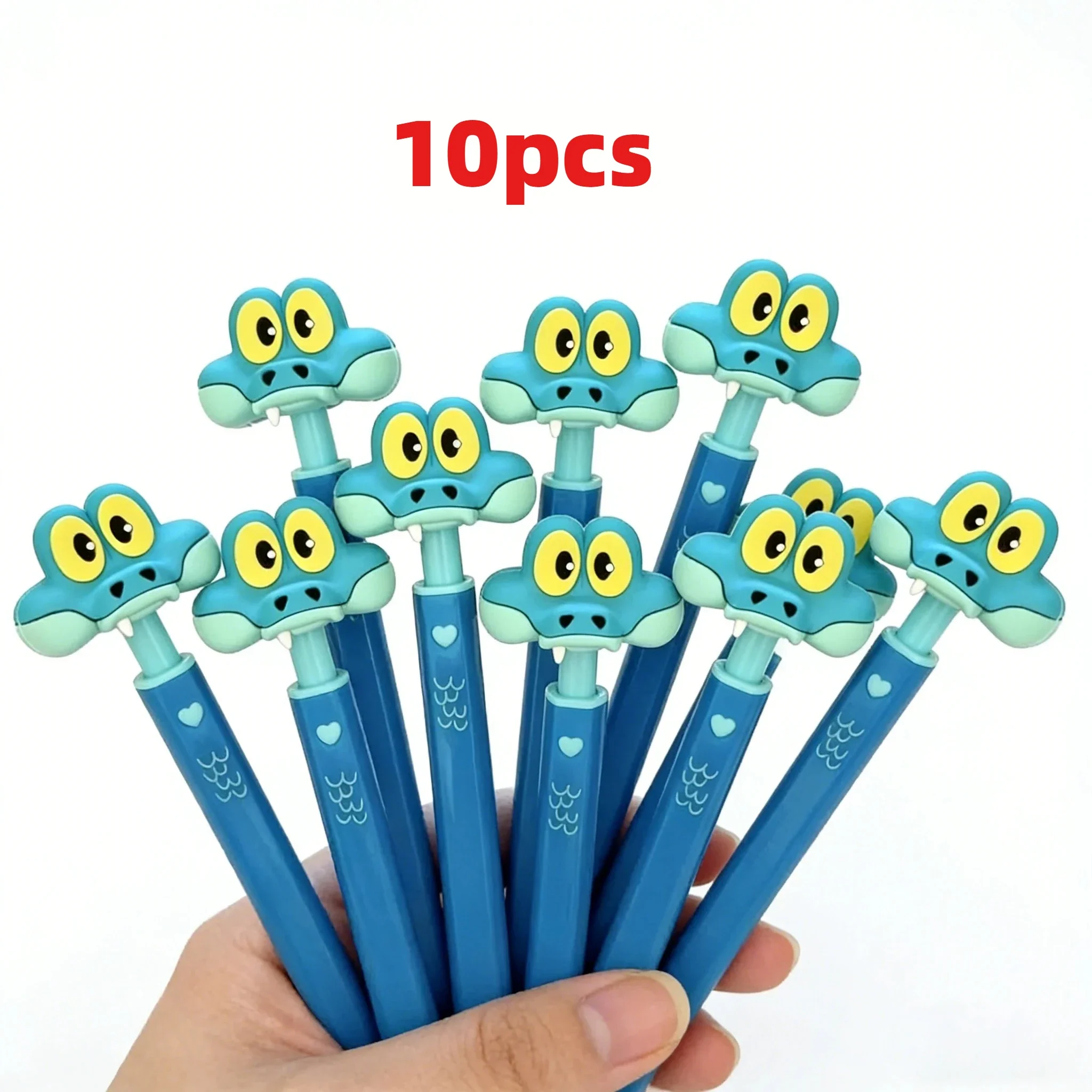 5/10pcsCartoon Animal Utopia 2 Anime Periphery GarySnake Ballpoint Pen Detox Pen Creative Fun Desktop Decoration Student Station