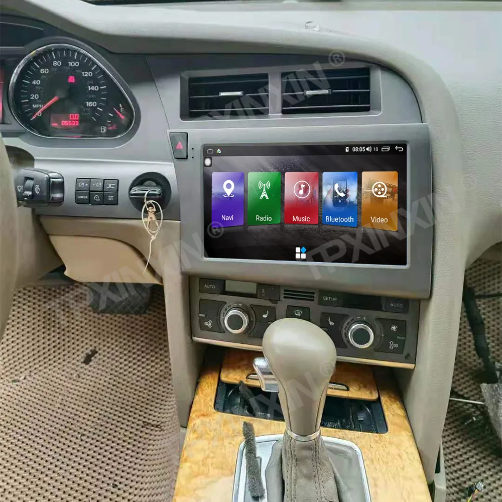 For Audi A6 2005 2006 2007 2008 2009 2010 2011 Android Car Radio Stereo Receiver Autoradio Multimedia Player GPS Navi Head Unit
