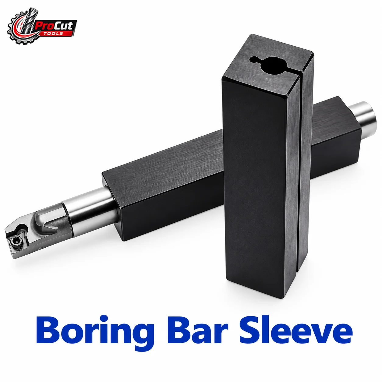 Small Diameter Anti-vibration Boring Bar Sleeve Lathe Tool Holder 16*16 20*20mm For 4-10mm Boring Cutter