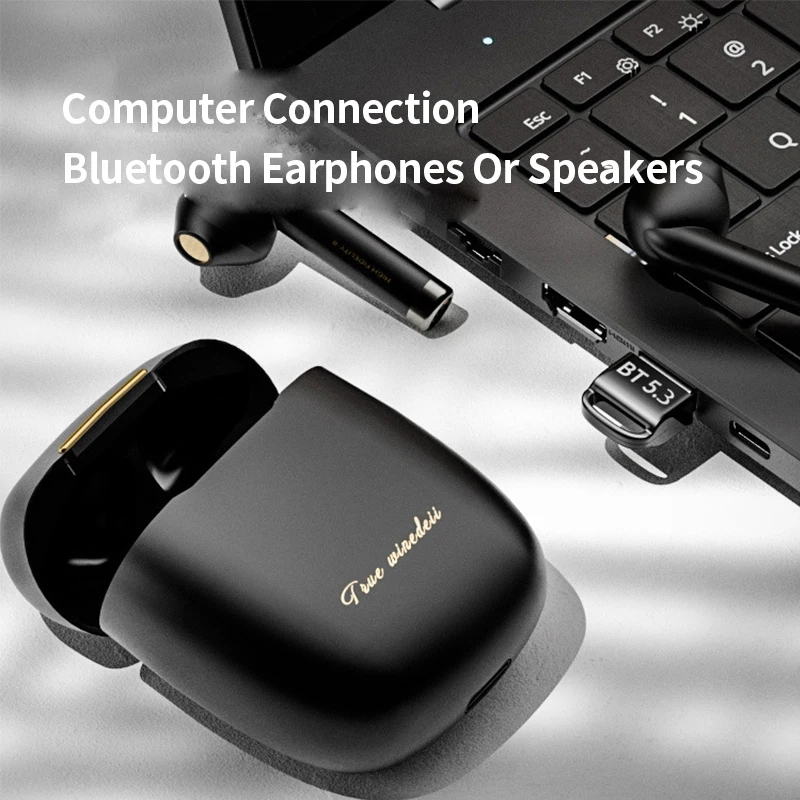 Bluetooth 5.3 Adapter USB Transmitter Dongle Wireless Speaker Mouse Keyboard Bluetooth Adapter Music Audio Receiver For Computer