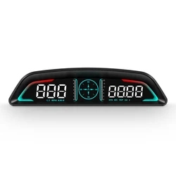 Universal OBD2 Meter Speedometer Head Up Display Muti-function Gauge B3 for HUD Water Temp Turbo RPM Car Accessories