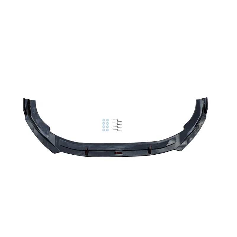 for 1PCS Carbon Fiber Car Front Bumper Lip Front Diffuser Body Kit Spoiler Canard Splitter  for Audi A4 B9.5 2020-2022