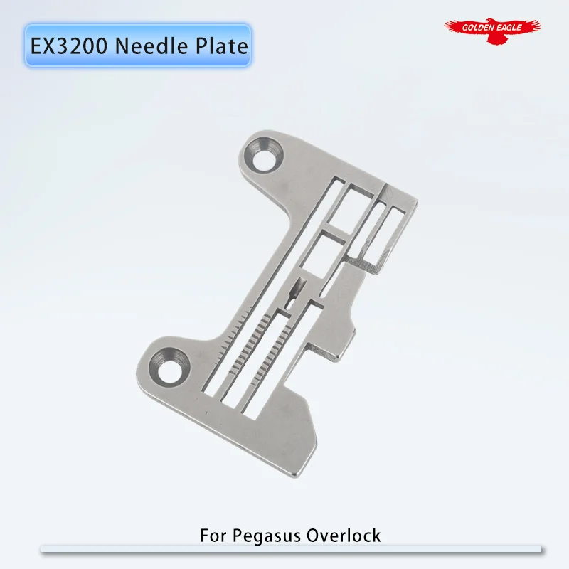 277517R40 (R50)  277516R50 (R60) Throat Plate For Pegasus 5 Thread EX3216 Overlock Sewing Machine Genuine Quality Needle Plate