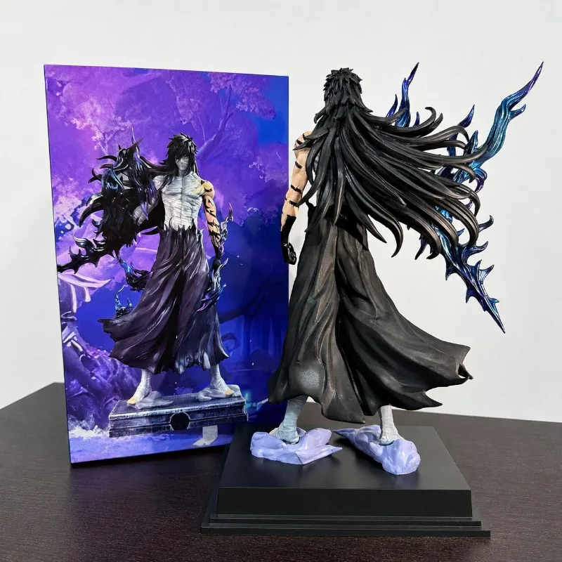 Bleach Mugetsu Kurosaki Ichigo Final Getsuga Tensho Anime Figure Statue 26cm/10.2in PVC Collectible Figurine Desktop Decor Gift