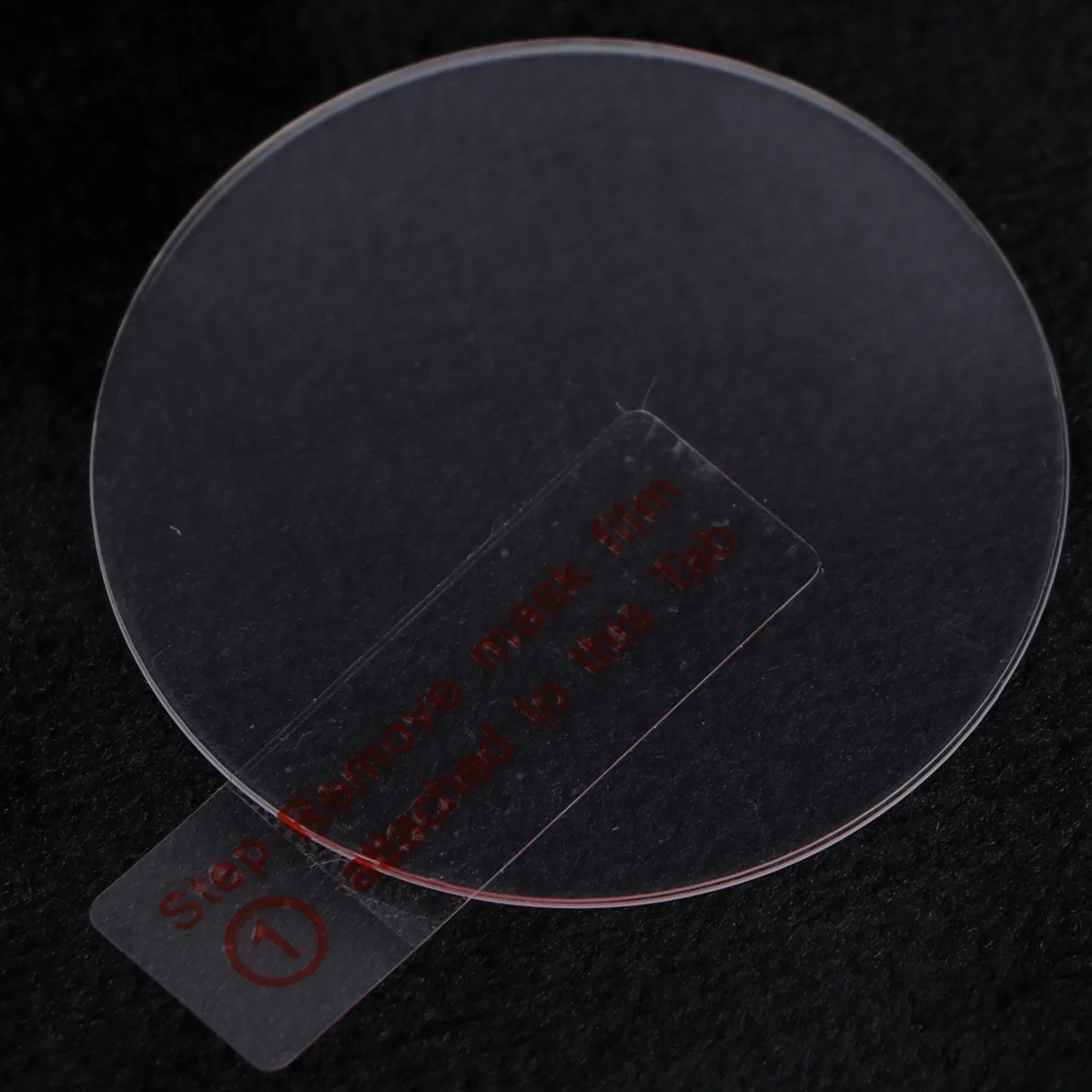 5 قطعة فيلم زجاجي للساعة شكل دائري 37 مللي متر واضح واقي للشاشة المقسى مقاومة للخدش الغبار برهان حامي للساعات المستديرة #1