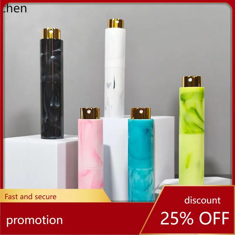 HT perfume sub-packaging l high-grade marble glass air travel portable press spray bottle