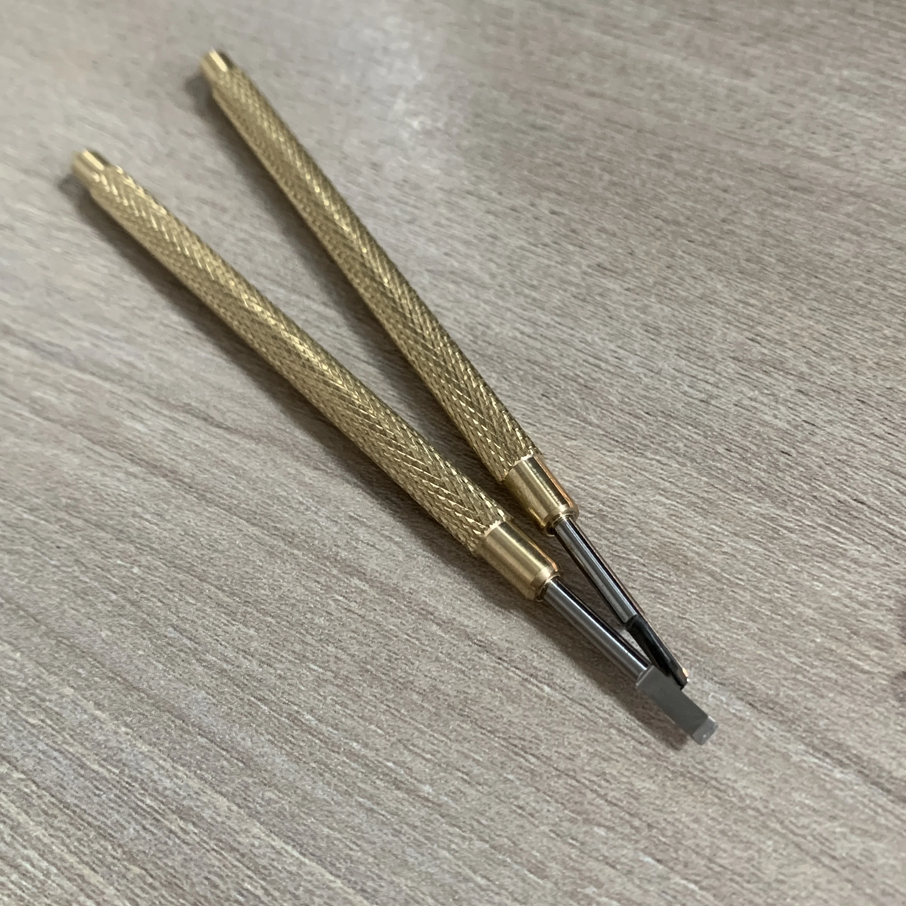 Professional Hairspring Spade Tools (2pcs) – For Delicate Watch Movement Repair, High-Hardness Alloy Steel Tips
