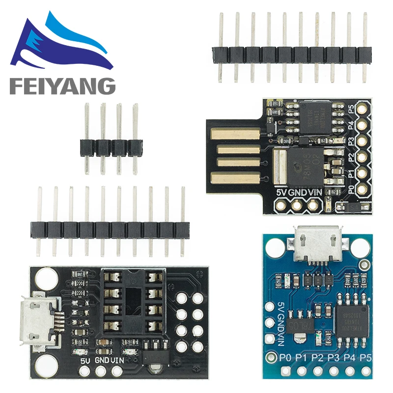 Digispark Kickstarter Micro Development Board ATTINY85/TINY85 Module for Arduino IIC I2C USB