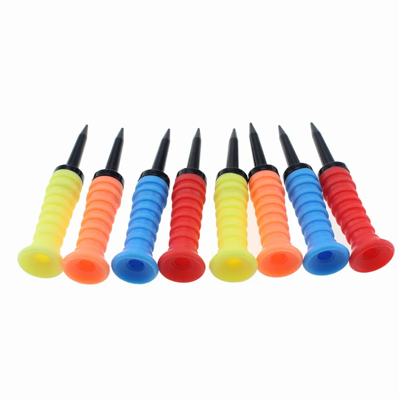 1pcs Random Unbreakable Golf Tees Elastic Plastic Golf Tee