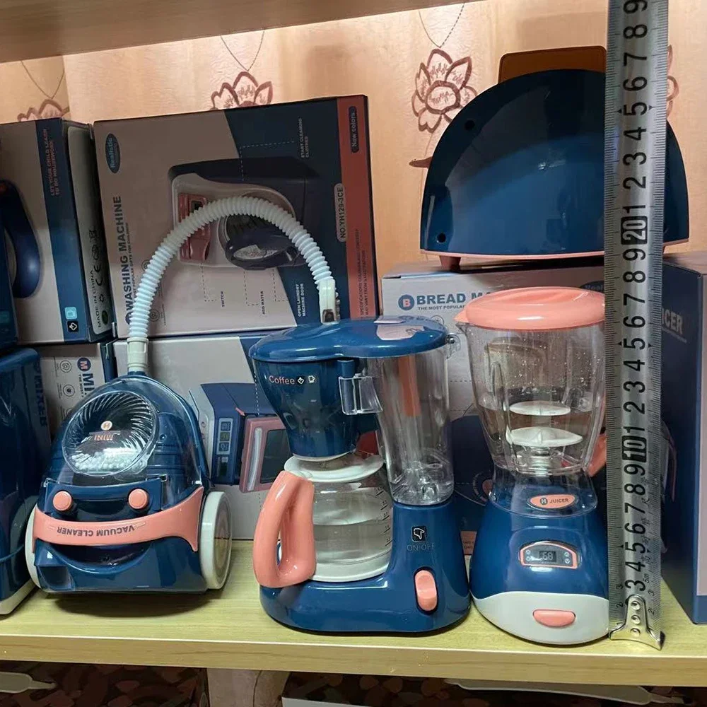 Kitchen Appliance Toys for Kids, Luzes e Sons, Experiência Muito Divertida, Simulação, Novo