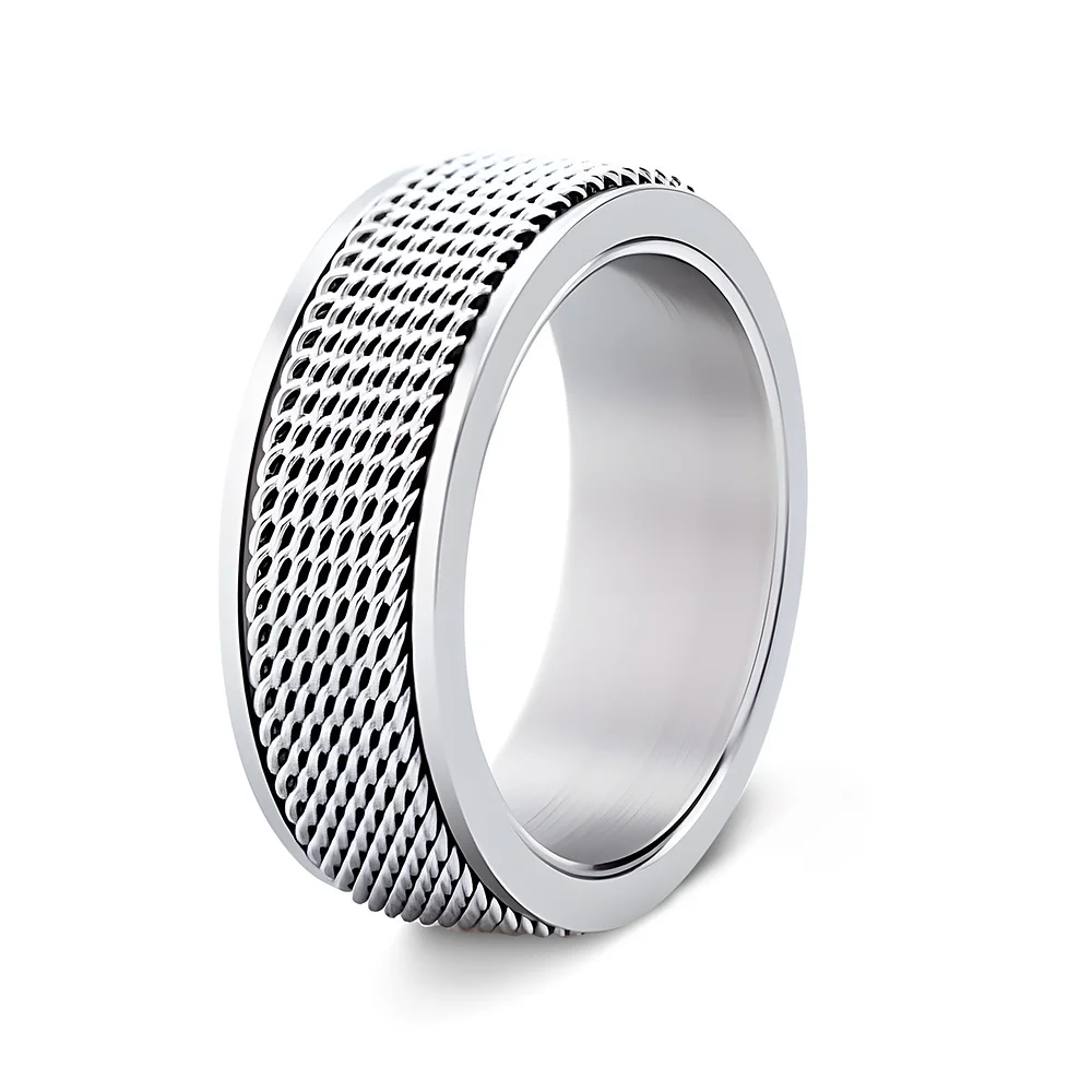 Quadratischer Siegelring für mich, Vintage-Goldfarbe, Edelstahl, klobiger, polierter Statement-Ring, minimalistischer Schmuck – Detail 6