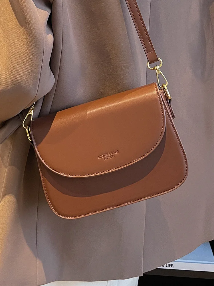 New Trendy Summer Versatile Shoulder Bag For Women Fashion Texture Solid Color Crossbady Bags Simple Female Small Square Pack