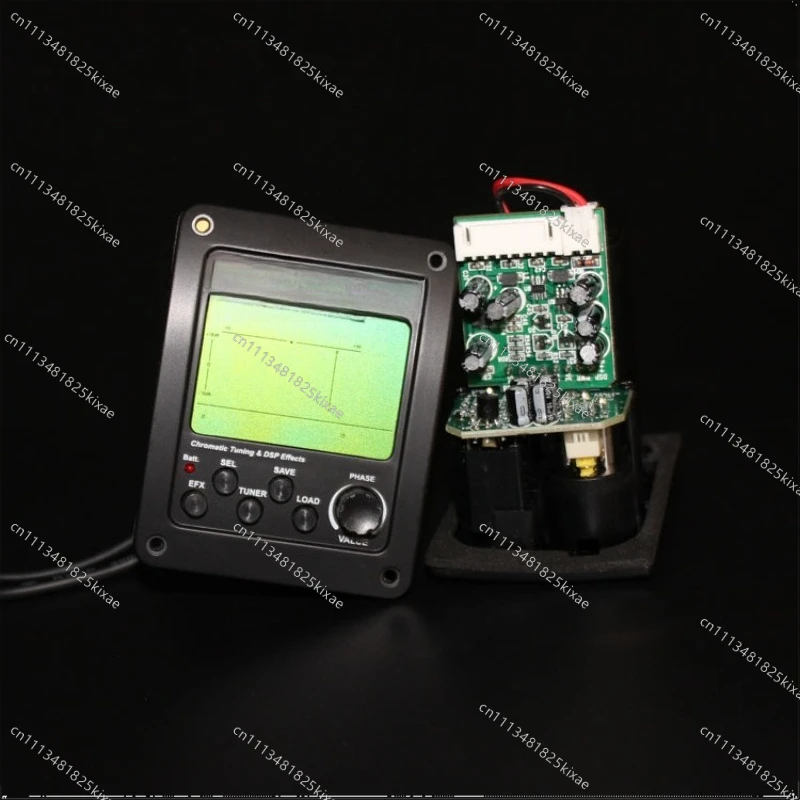 For Electric Box Acoustic Guitar Accessories Pressure-sensitive Full Digital Signal Processing 3-stage EQ Guitar Pickup