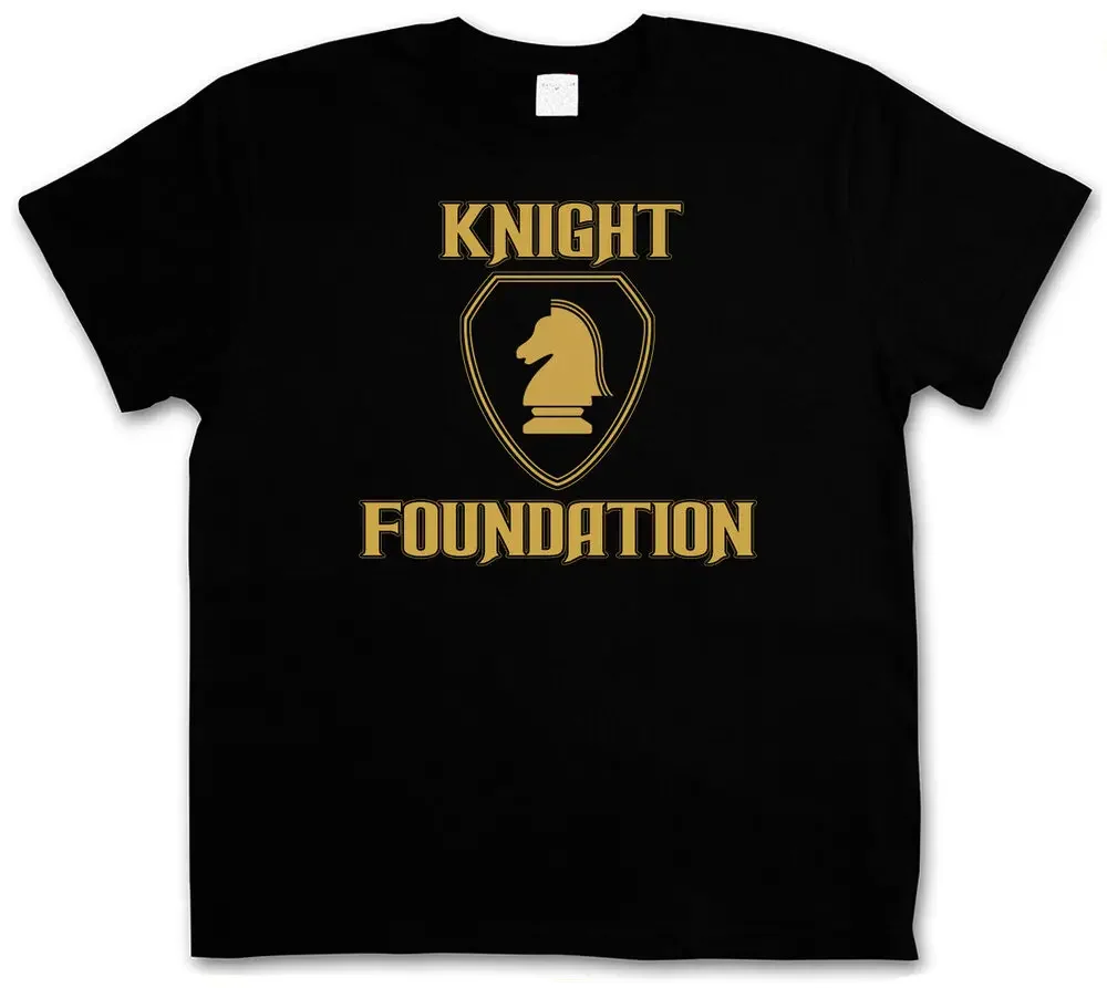 BLACK KNIGHT FOUNDATION LOGO T-SHIRT - TV Rider K.I.T.T. S-Series M L XL XXL XXXL  Unisex T-shirts for Men Women Summer