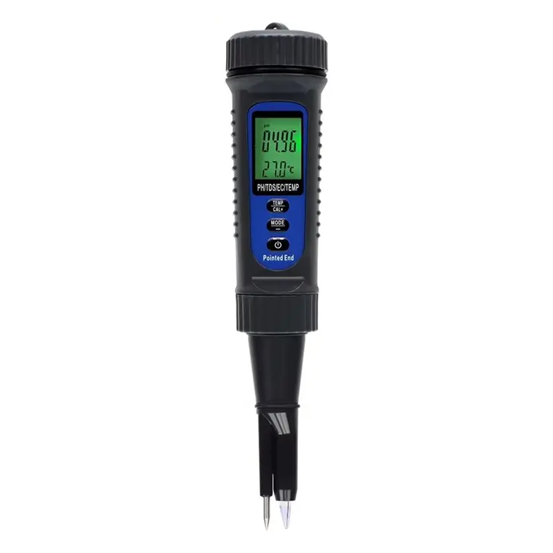 

M11K-Food Tester 4 In 1 PH Meter Acidimeter EC TDS Tester For Dough, Meat, Bread, Juice, Fruit, Sauces, Semi-Solid, Liquid