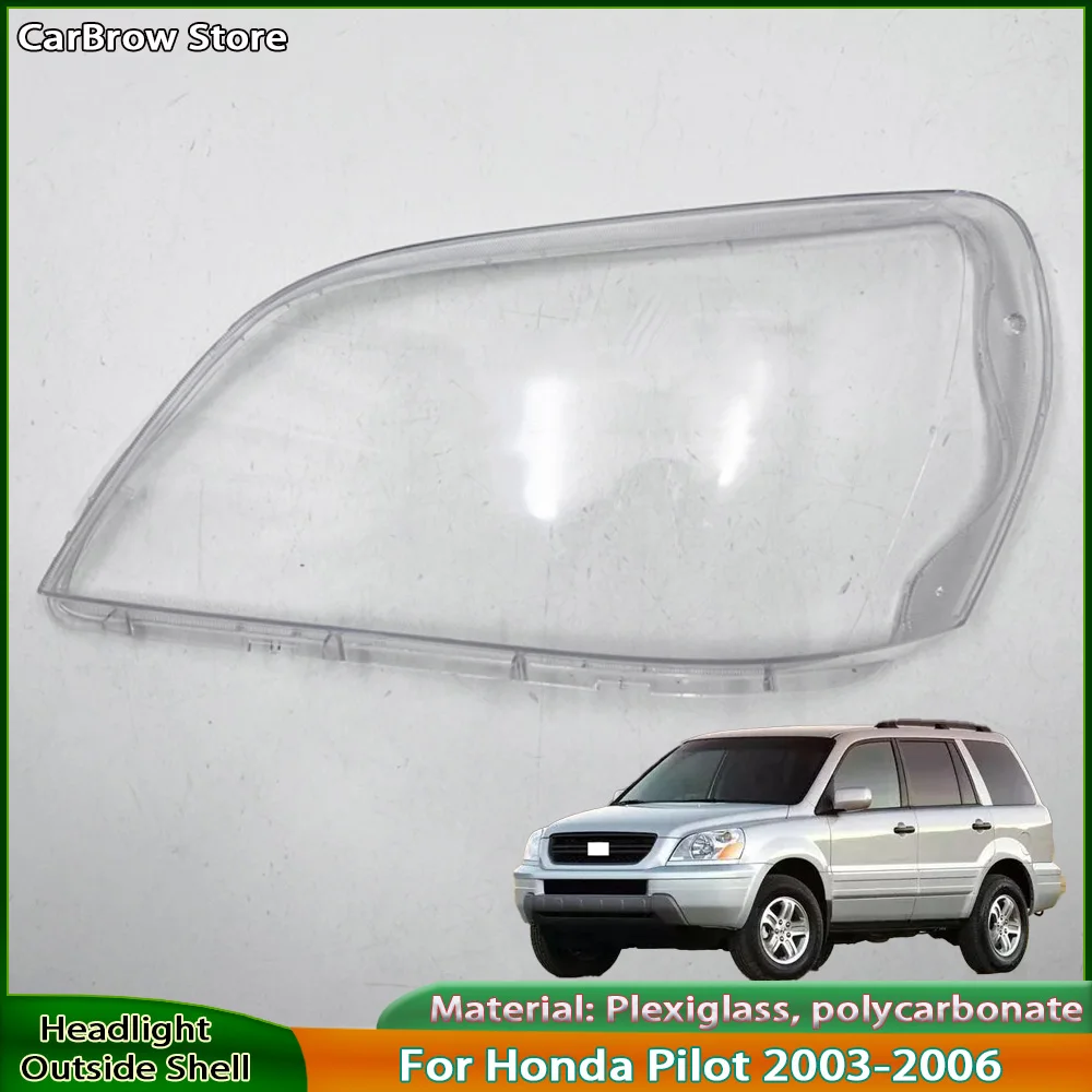 

Headlamp Shell Lampshade For Honda Pilot 2003 to 2006 Car Accessories Headlight Protective Cover