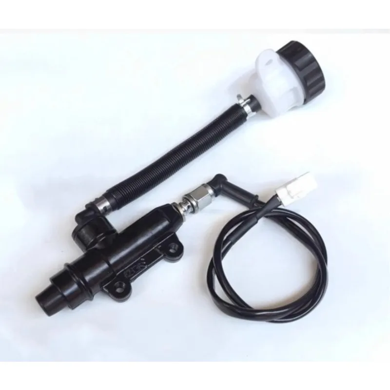 مناسبة لمضخة الفرامل الخلفية Qianjiang Sai 250 Sai QJ250GS-29E إصدار ذراع واحد الخلفي مضخة الفرامل الفرجار