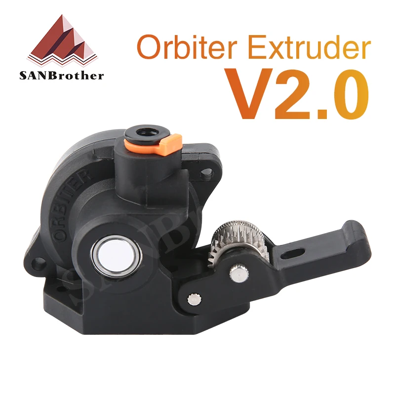 SANBroter V2.0 Orbiter Extruder V2 Moon's MOTOR Double Gear Direct Drive Compatible ender3 CR10 PLA PEI TPU ABS filament