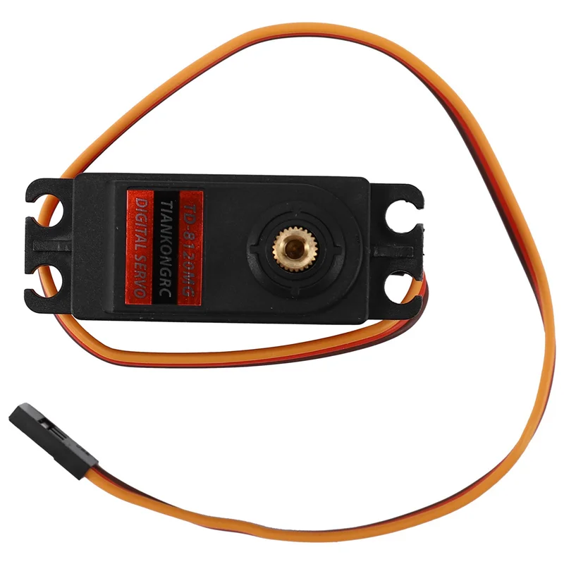 

FBIL-6X TIANKONGRC Td-8120Mg Waterproof Metal Gear Digital Servo With 20Kg High Torque 180Angle For Rc Remote Control Car Model