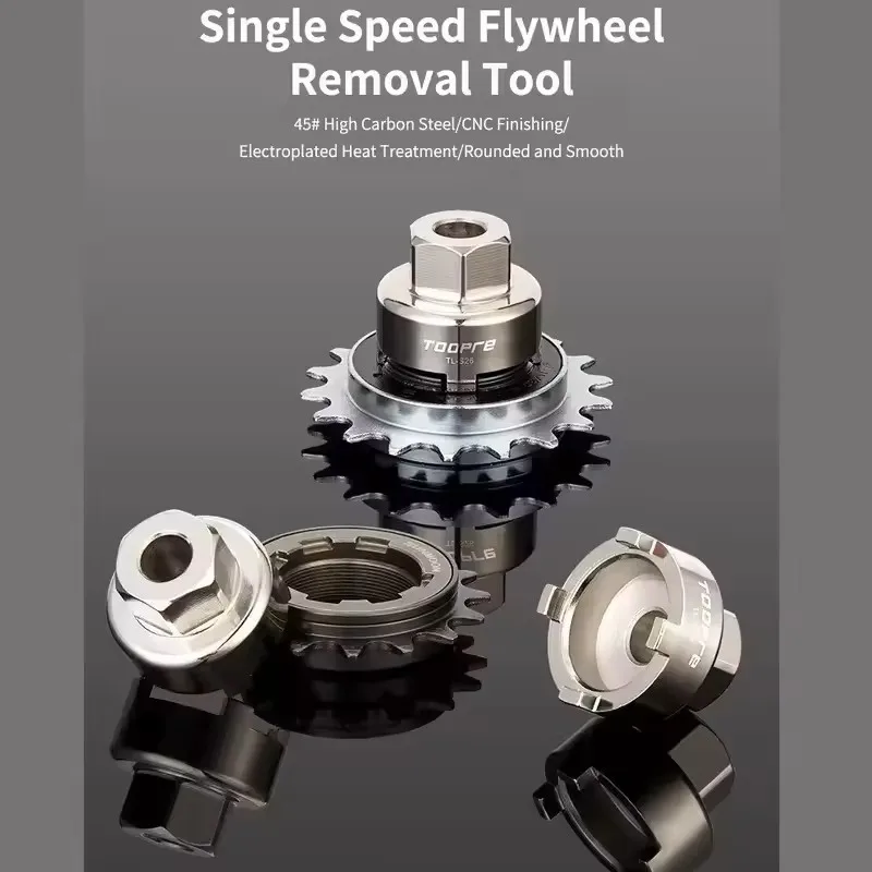 Bicycle Single Speed Flywheel Disassembly Tool 16T17T 18T BMX Dead Flying Bike Single Speed Cassette Installation Removal Sleeve view 6