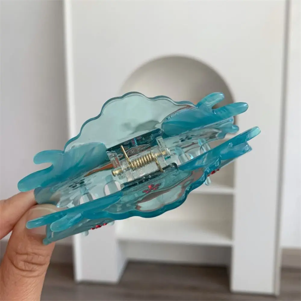 

Fashion Hair Clip Ocean Fish Hair Grab Shark Clip Hairpin Blue Whale Hair Claw Geometry Headwear Acetic Acid Shark Clip Girls