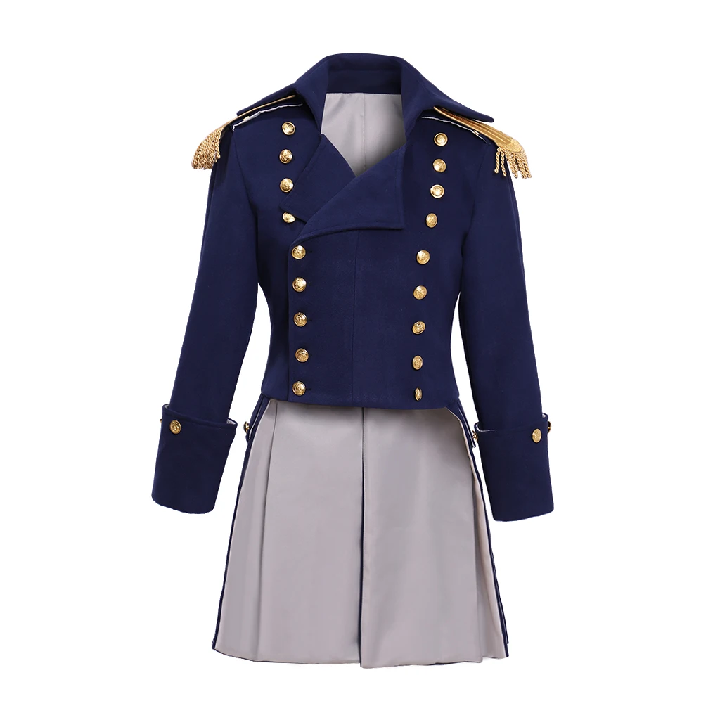 

18th Century Tuxedo Navy Coat Tailcoat Medieval Colonial Military Jacket French Victorian Gothic Retro Jacket