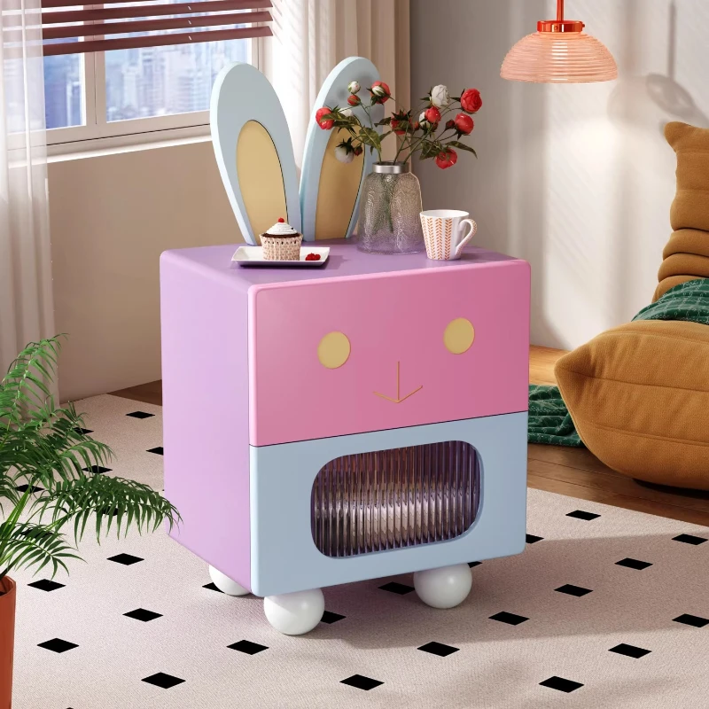 

Dopamine cartoon children's bedroom locker bedside rabbit cabinet living room porch