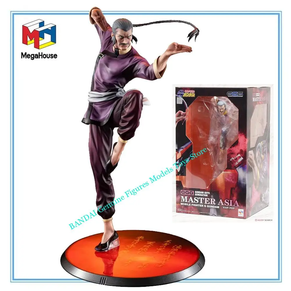100% Original in Stock MegaHouse Gundam Guys Generation Kidou Butouden G Gundam Master Asia Art Graphics  Collection Series